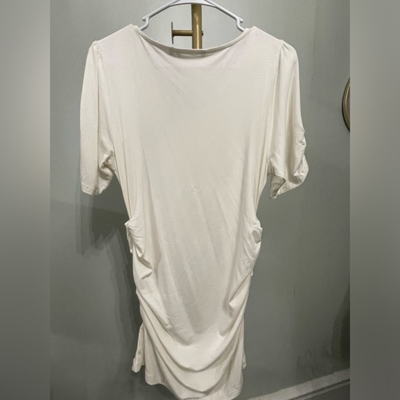 EUC Soft Surroundings ruching tunic top size medium - Picture 2 of 5